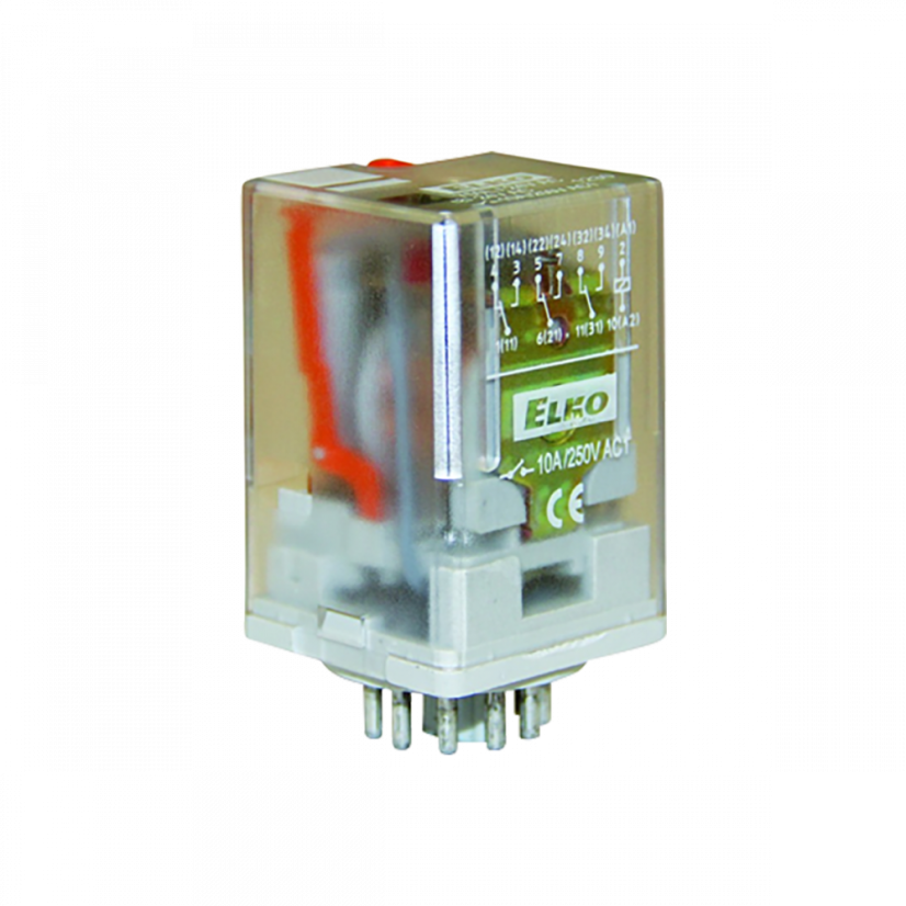 Power relay for socket, 3x10A 750L DC