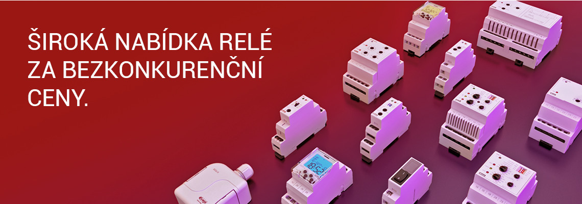 Relé - široký výběr