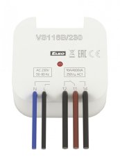 Pomocné relé 1x 16A přepínací ELKO VS116B/230