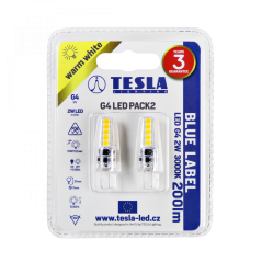 Tesla - LED žárovka G4, 2W