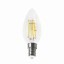 Tesla - LED žárovka FILAMENT RETRO svíčka, E14, 4W
