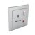 90183 Earth Socket (British Type) with Switch and Pilot Lamp
