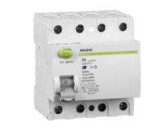 Proudový chránič Noark Ex9L-N 4P 25/0,03