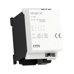 Installation contactor 4x20A ELKO VS420