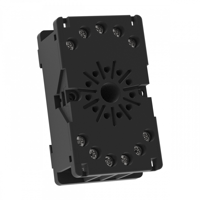 Power relay for socket, 3x10A 750L DC