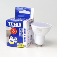 Tesla - LED žárovka GU10, 5W
