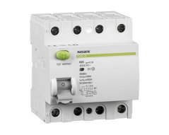 Proudový chránič Noark Ex9L-N 4P 40/0,03