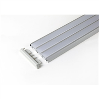 Záslepka PVC k profilu TRIPLE-ALU