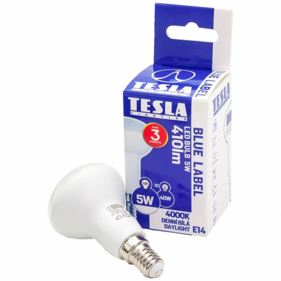Tesla - LED žárovka Reflektor R50, E14, 5W
